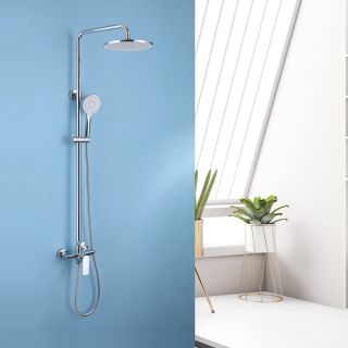 Душевая стойка ABBER Weiss Insel AF8020L хром
