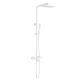 Душевая стойка Timo Tetra-Thermo SX-0169/16 с термостатом белый матовый