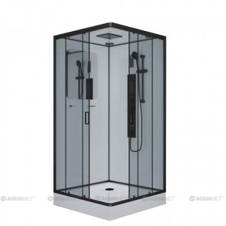 Душевая кабина Niagara NG-6901-01GQ BLACK 90х90см