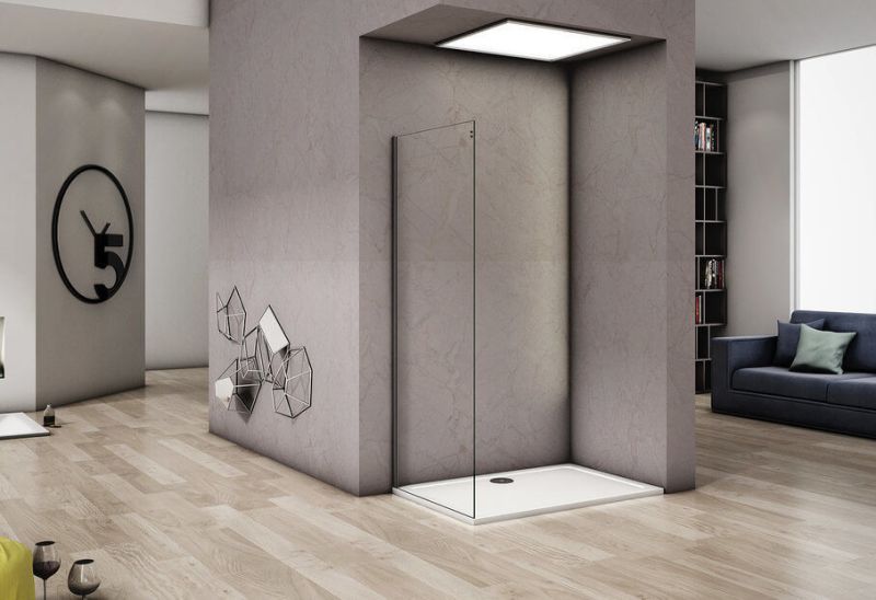 Боковая часть Good Door ALTAIR SP-90-C-CH стекло прозрачное