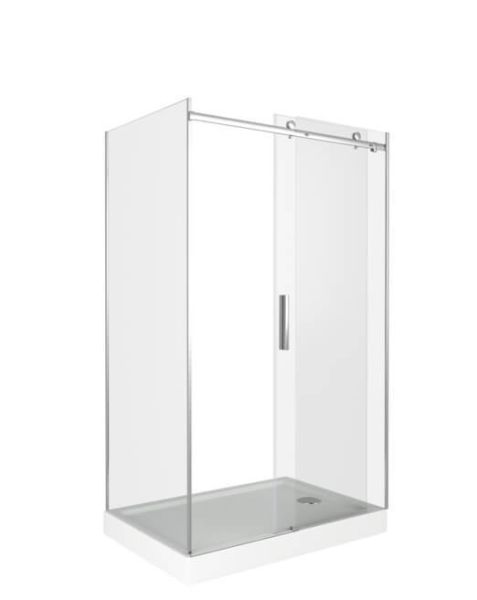 Боковая часть Good Door Galaxy SP-80 -C-CH стекло прозрачное