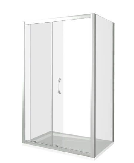 Боковая часть Good Door LATTE SP-90 -C-WE стекло прозрачное