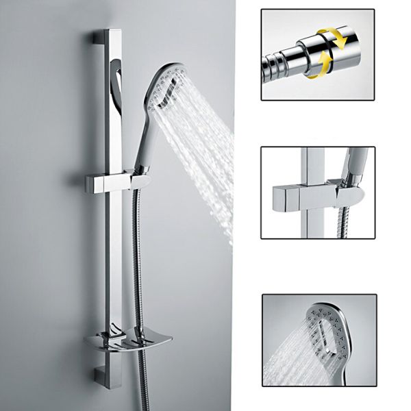 Душевой гарнитур Gappo G8011 хром