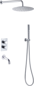 Душевая система Allen Brau Priority 5.31014-00 с термостатом Хром