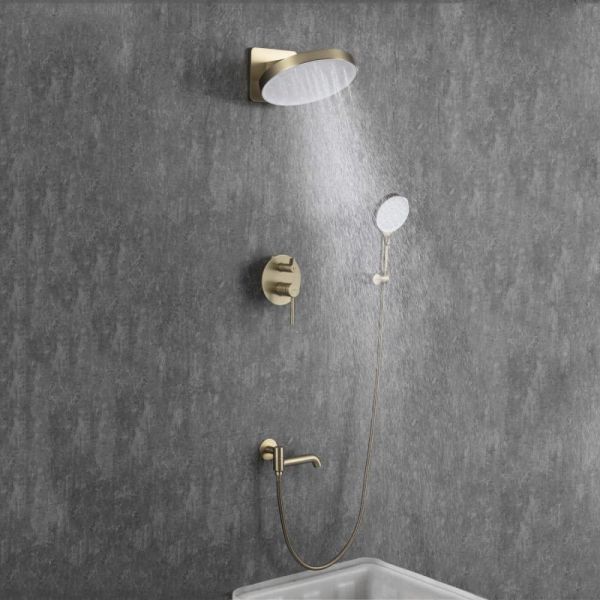 Душевой комплект Gappo G7106-3 золотой сатин