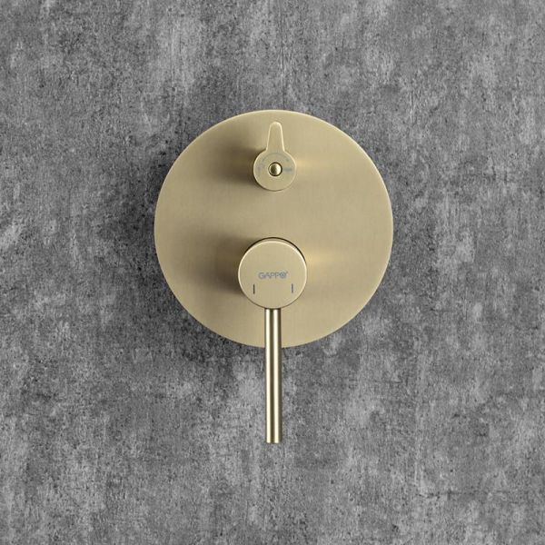 Душевой комплект Gappo G7106-3 золотой сатин