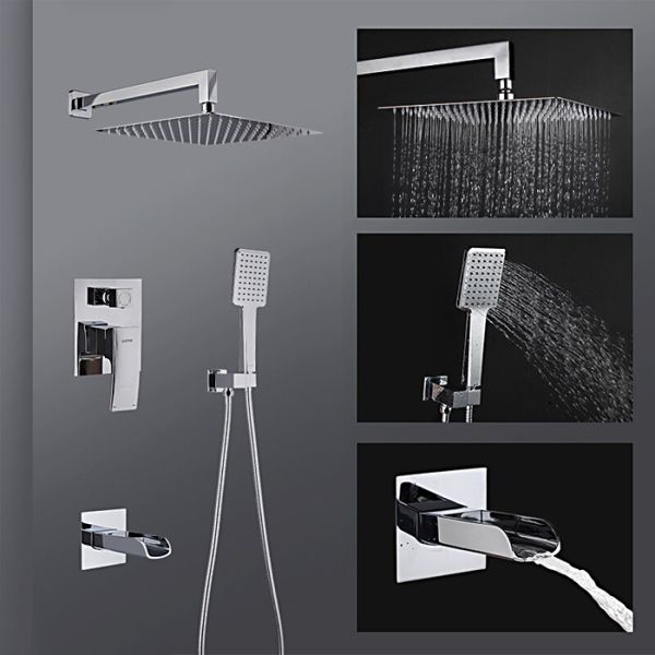 Душевой комплект Gappo G7107-20 хром