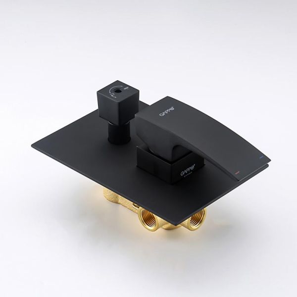 Душевой комплект Gappo G7107-6 чёрный