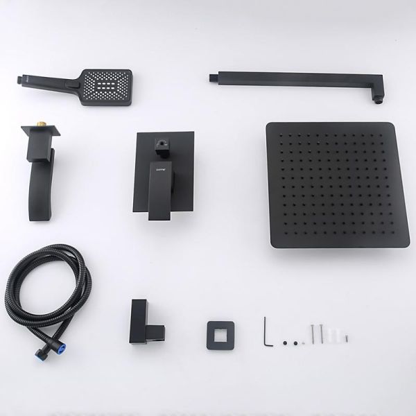 Душевой комплект Gappo G7107-6 чёрный