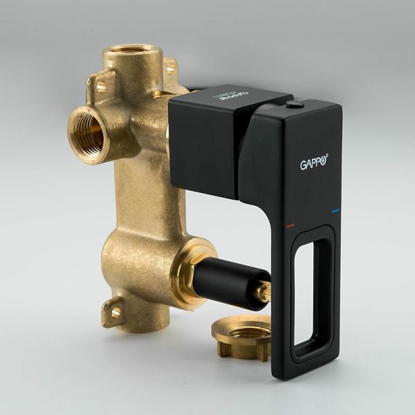 Душевой комплект Gappo G7117-6 чёрный