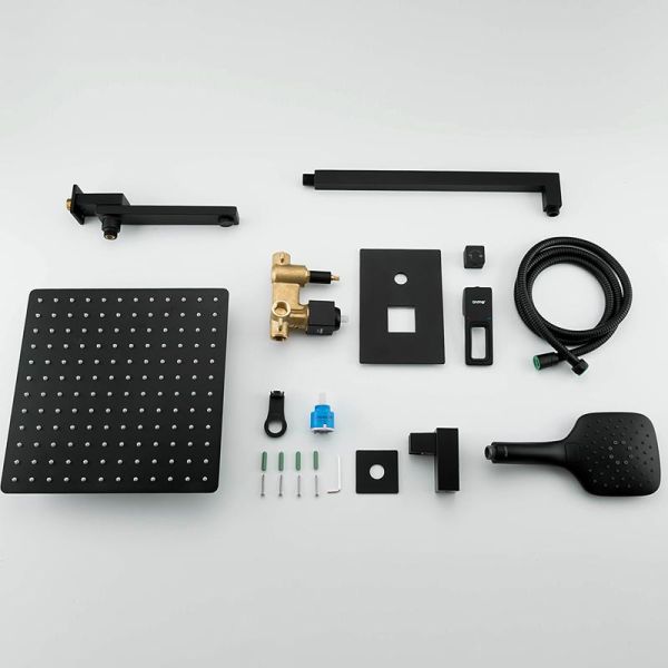 Душевой комплект Gappo G7117-6 чёрный