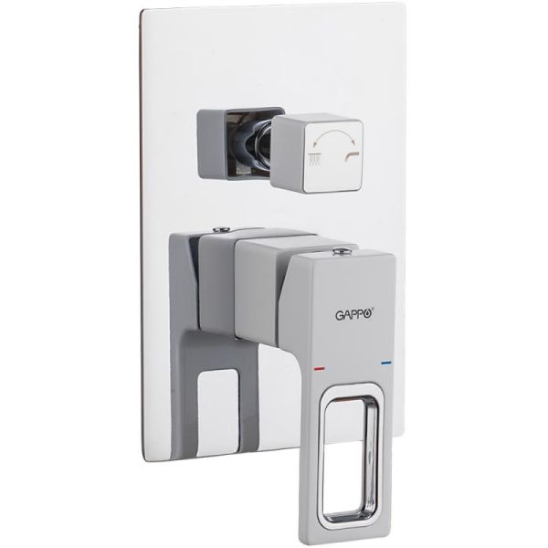 Душевой комплект Gappo G7117-8 белый/хром