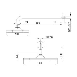 Душевой комплект Lemark Prizma LM3922C