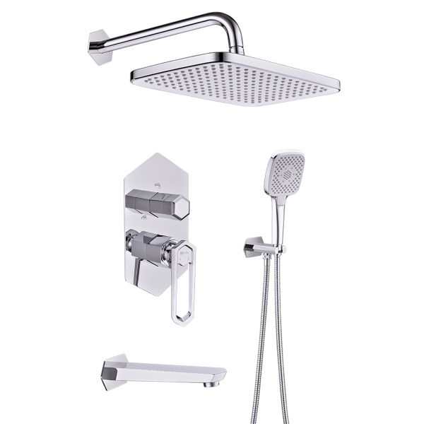 Душевой комплект Lemark Prizma LM3922C Душевой комплект Lemark Prizma LM3922C
