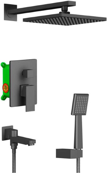 Душевая система встроенная Timo Selene (SX-3069/03SM) черный