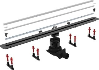 Душевой лоток Pestan Confluo Slim Line 750+ 13100028 с решеткой Хром матовый Душевой лоток Pestan Confluo Slim Line 750+ 13100028 с решеткой Хром матовый