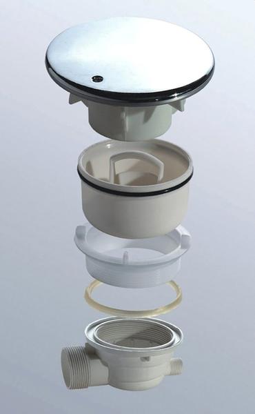 Душевой поддон Cezares Type RH (120х90) акрил (левый) TRAY-A-RH -120/90-550 -15-W-L