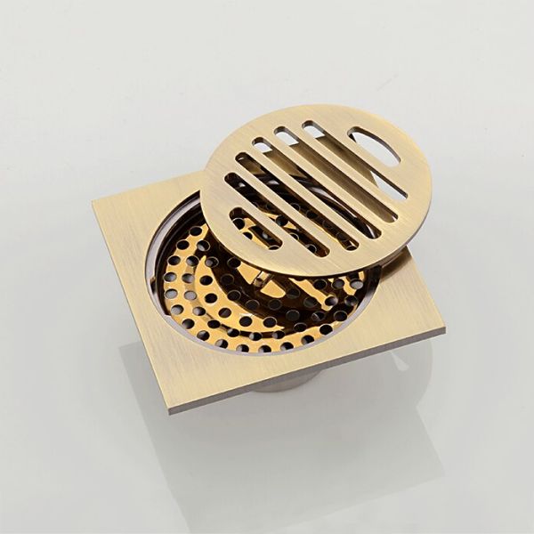 Душевой трап Gappo G81001-4 бронза Душевой трап Gappo G81001-4 бронза