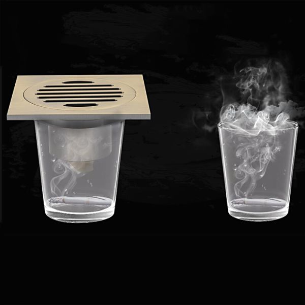 Душевой трап Gappo G81001-4 бронза Душевой трап Gappo G81001-4 бронза