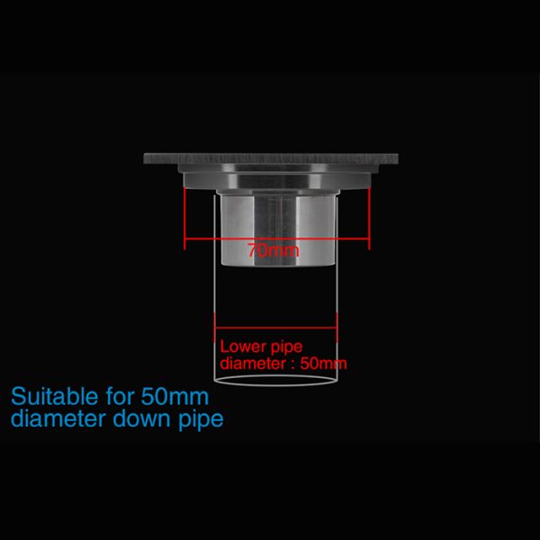 Душевой трап Gappo G81002-4 бронза
