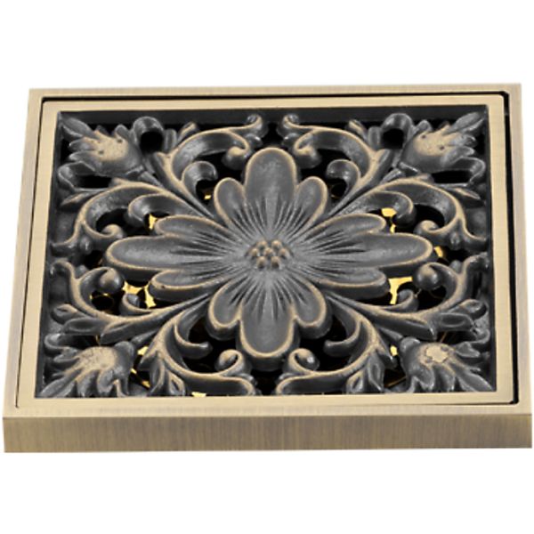 Душевой трап Gappo G81003-4 бронза Душевой трап Gappo G81003-4 бронза