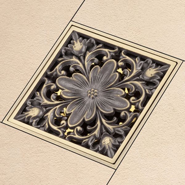 Душевой трап Gappo G81003-4 бронза Душевой трап Gappo G81003-4 бронза