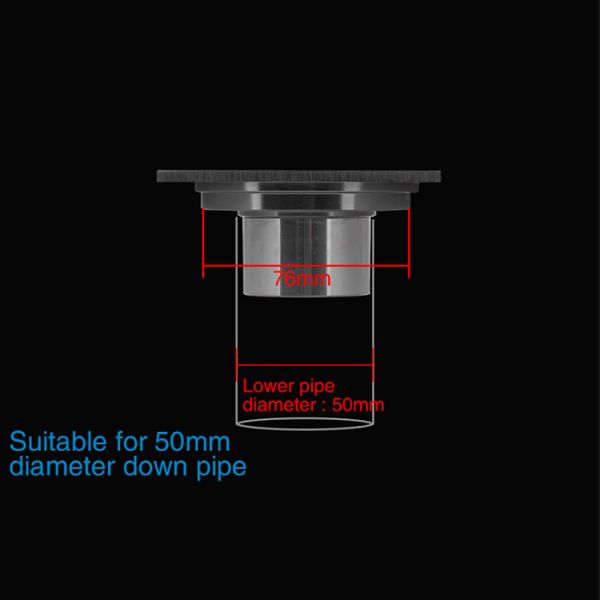 Душевой трап Gappo G81003-4 бронза Душевой трап Gappo G81003-4 бронза