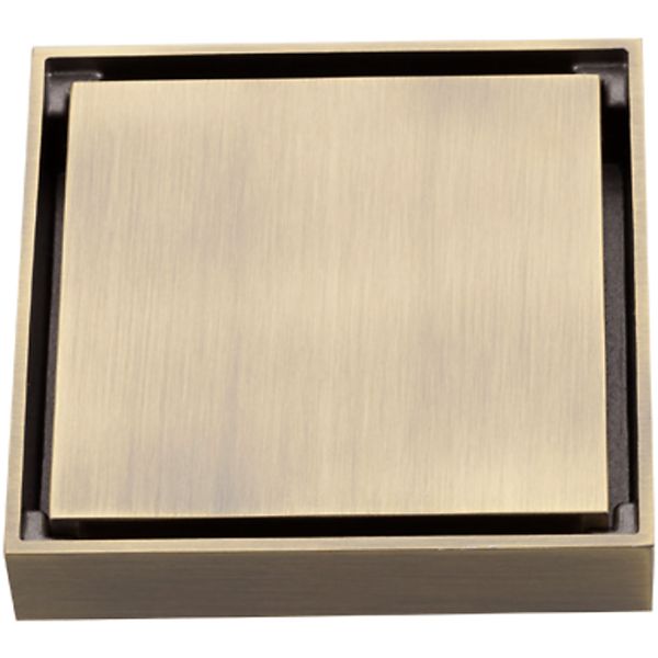 Душевой трап Gappo G81005-4 бронза