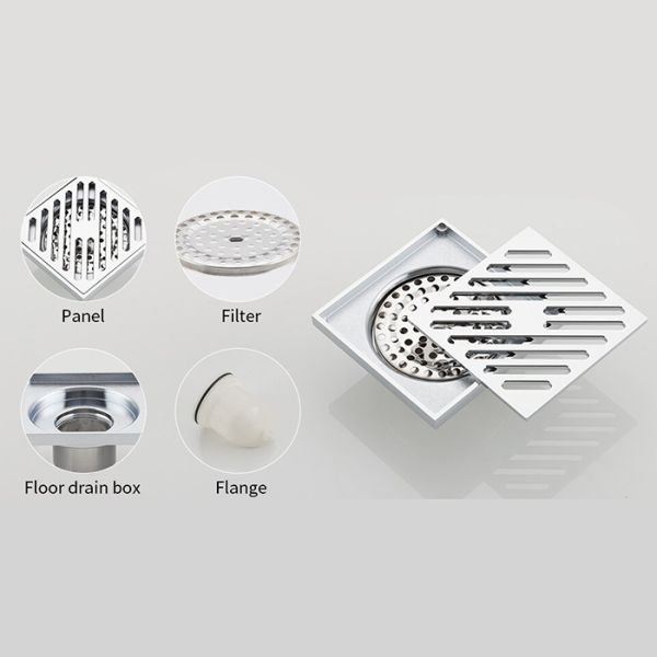 Душевой трап Gappo G81050 хром