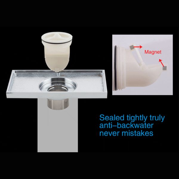 Душевой трап Gappo G81051 хром