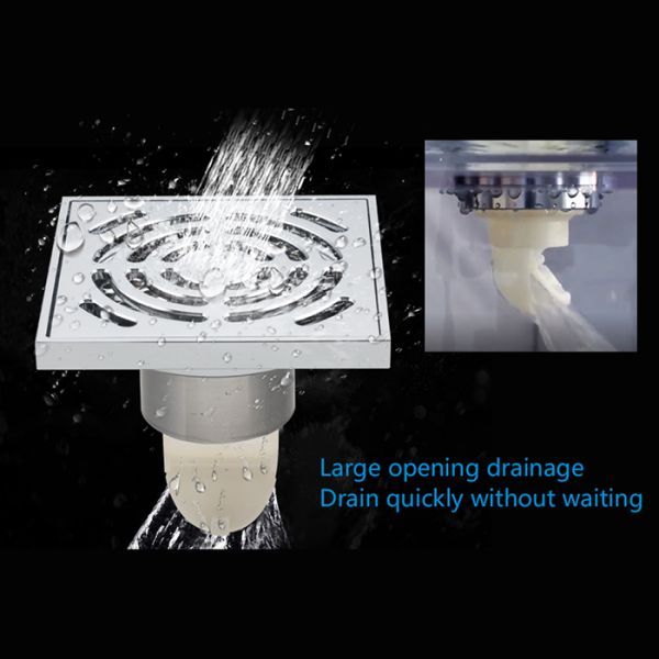 Душевой трап Gappo G81052 хром