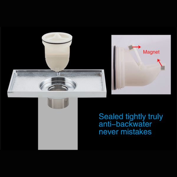 Душевой трап Gappo G81052 хром