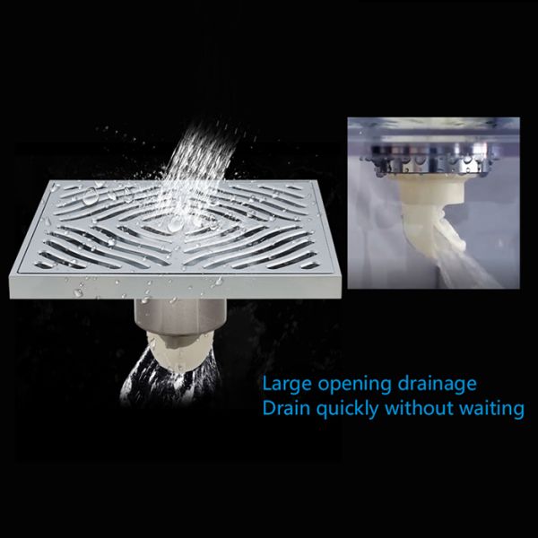 Душевой трап Gappo G81550 хром