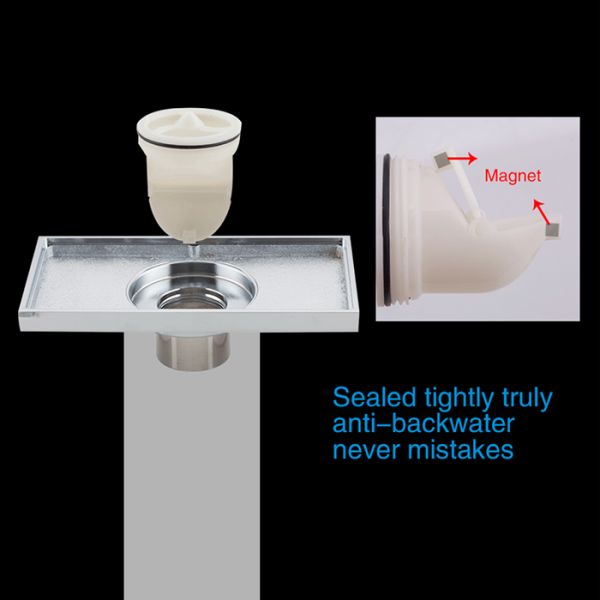 Душевой трап Gappo G81550 хром