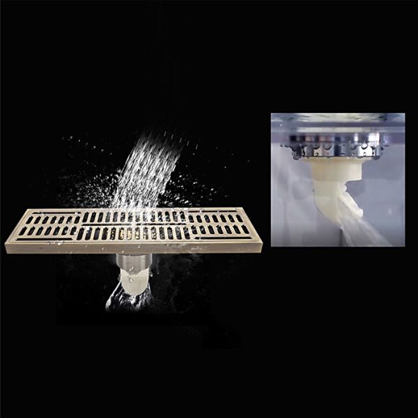 Душевой трап Gappo G83001-4 бронза