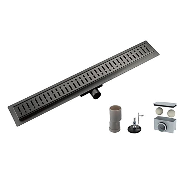 Душевой лоток Gappo G85007-39 50 см оружейная сталь