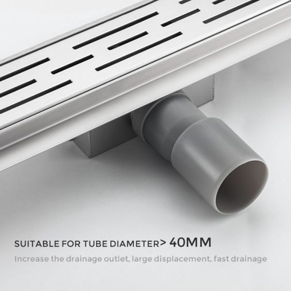 Душевой лоток Gappo G87007-1 70 см сатин