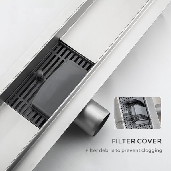 Душевой лоток Gappo G87007-1 70 см сатин