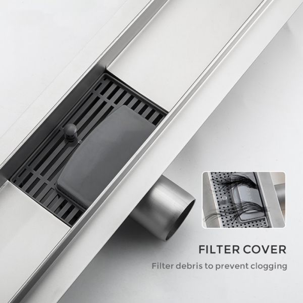 Душевой лоток Gappo G87007-2 70 см сатин