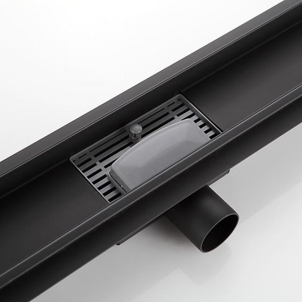 Душевой лоток Gappo G88007-36 80 см чёрный