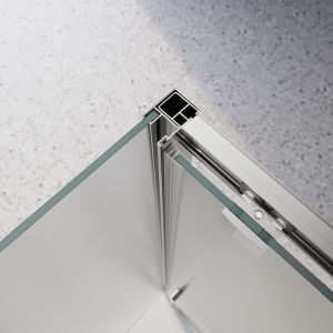 Душевой уголок BelBagno LUCE-AH-1-120/90-P-Cr хром