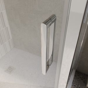 Душевой уголок BelBagno LUCE-AH-1-130/80-C-Cr хром