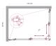 Душевой уголок BelBagno LUCE-AH-2-120/90-C-Cr хром