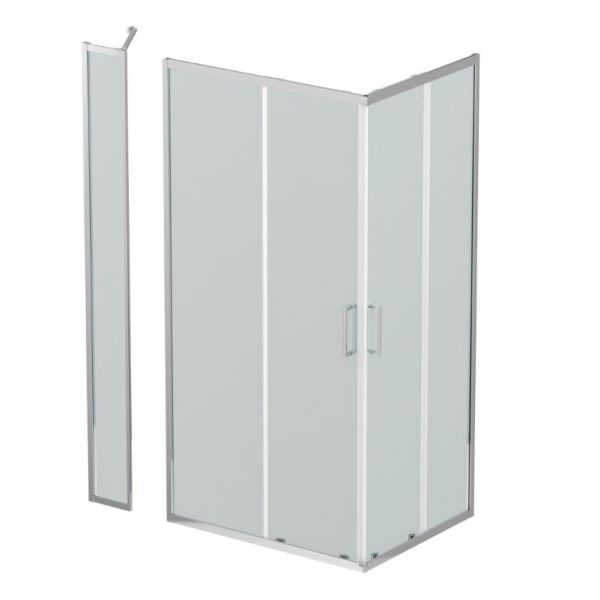 Душевой уголок BelBagno LUCE-AH-21-110/80-C-Cr хром