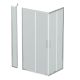Душевой уголок BelBagno LUCE-AH-21-110/80-C-Cr хром