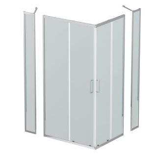 Душевой уголок BelBagno LUCE-AH-22-150/120-C-Cr хром Душевой уголок BelBagno LUCE-AH-22-150/120-C-Cr хром