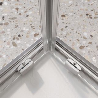 Душевой уголок BELBAGNO LUCE-AH-2-100/80-C-Cr 100х80 см