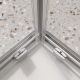 Душевой уголок BELBAGNO LUCE-AH-2-100/80-C-Cr 100х80 см