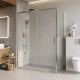 Душевой уголок BelBagno LUCE-AH-1-150/80-C-Cr хром