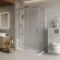 Душевой уголок BelBagno LUCE-AH-21-110/80-C-Cr хром